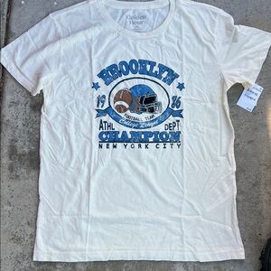 White Brooklyn Graphic Tee